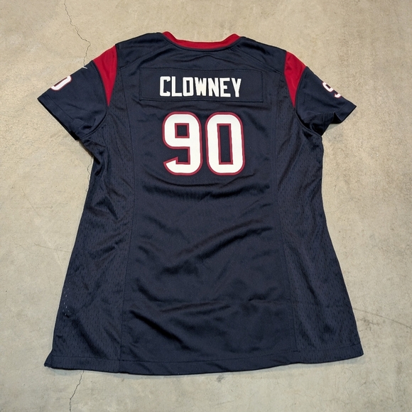Nike Houston Texans Jadeveon Clowney Jersey Women's L Navy 90 - Picture 5 of 7